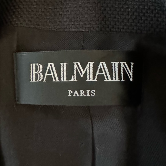 Balmain Double-Breasted Blazer, Size L - Picture 7 of 10